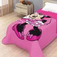 Disney - Colcha Bouti Minnie Mouse Modelo 3 Verano Disney 170 x 250 Cm (Cama 90 - 105 Cm) Rosa, Flores - details 2