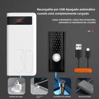 MTB bicicleta luces LED USB recargable impermeable montaña luz advertencia ciclismo faro Accesorios - details 4