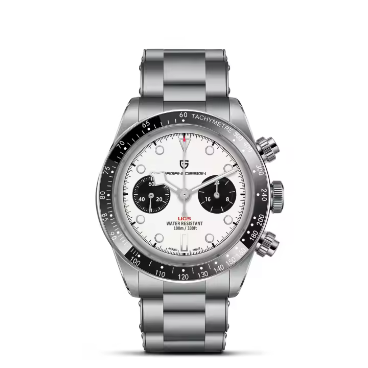 Reloj De Pulsera Deportivo Cronógrafo PAGANI DESIGN 2024 Para Hombres Lujo Superior Cristal De Zafiro Acero Inoxidable Marca PD-1718 - 1