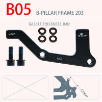 Juego De Frenos De Disco Para Bicicleta De Montaña Electrónica Adaptador De Calipero De Aluminio 160/180/203mm Accesorio Hidráulico PM/IS - details 8