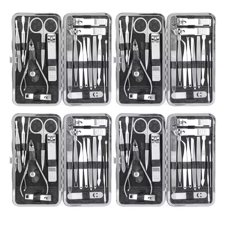 Cortauñas Set Manicura y Pedicura | Kit Profesional Manicura | Nail Clipper | Juego de Cortauñas de Acero Inoxidable - 1