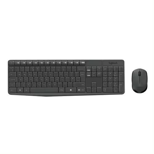 Logitech MK235 Wireless Gris 920-007931 - 1