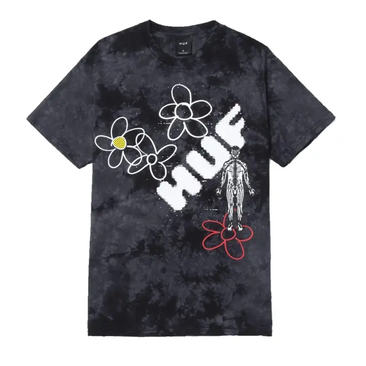 Camiseta Huf Outerbody Black - 1