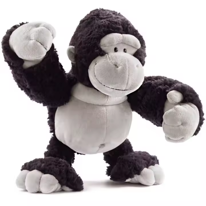 Muñeco de peluche de imitación, orangután, chimpancé, Mono, almohada, para niños regalo - 1