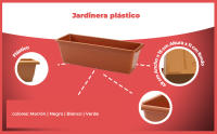 Banner - Jardinera plastico