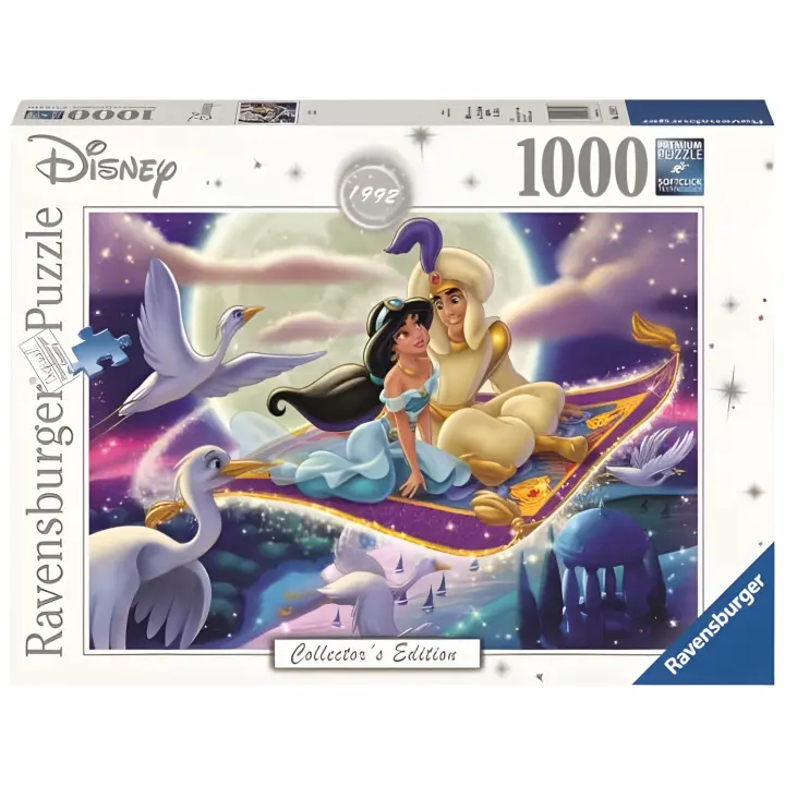 Puzle 1000 Piezas Disney Aladdin Oficial y Licenciado Ravensburger - 1