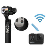 Hohem iSteadyPro 3 Estabilizador de cardán de Mano a Prueba de Salpicaduras de 3 Ejes Estabilizador para GoPro Hero 8, Gimbal para Gopro Cámaras Compatible con Go Pro Hero 8 7/6/5/4,dji Osmo Action,Insta360 One R, RX0, SJCAM, YI-CAM, Control WiFi - details 5