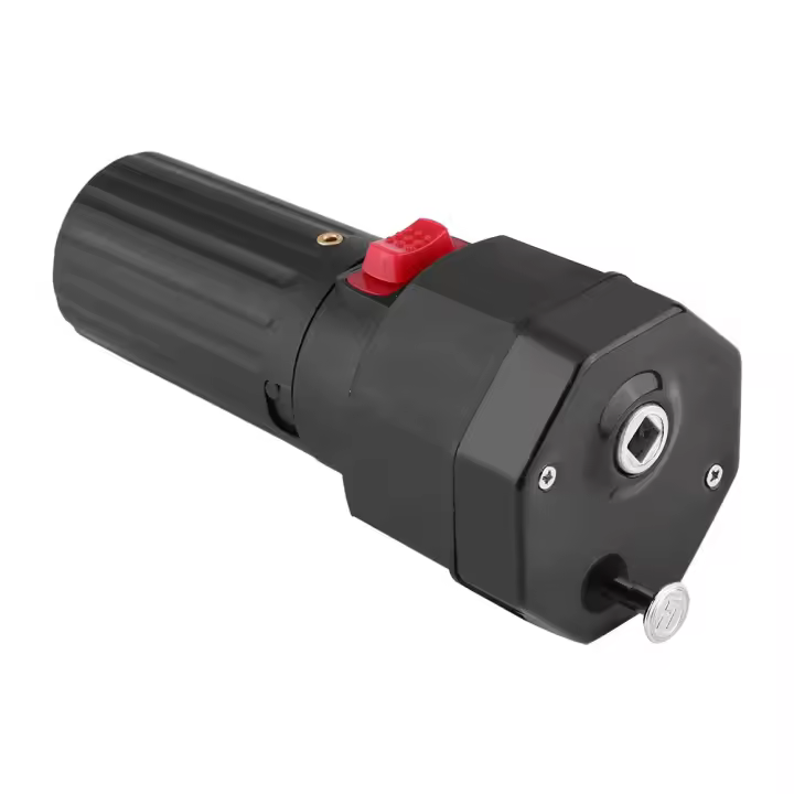 Motor para parrilla - Funciona con pilas de 1,5 V - Negro - Motor para parrilla eléctrica - Accesorios para soportes de parrilla - 1