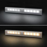 Luz Nocturna LED Inalámbrica Con Sensor Infrarrojo Y Imán Integrado Para Armario Zapatos Escaleras Corredor Batería AAA Incluida - details 2