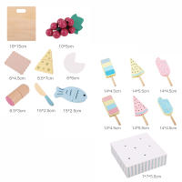 Juguetes De Cocina De Madera Para Niños Juego De Rol De Comida Fruits Y Vegetables Ensalada Educativo Temprano Regalo Unisex - details 8