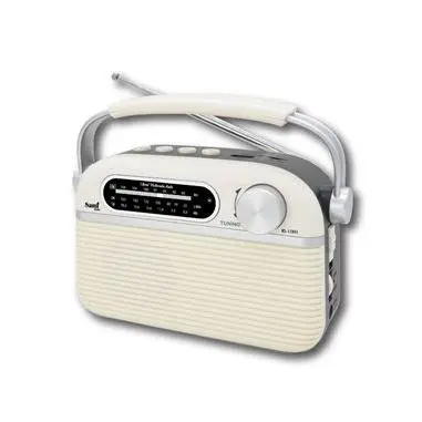 Sami radio clásica crema multimedia 3 bandas ac/dc rs-11841 - 1