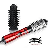 Peine Secador De Pelo 3 En 1 Con Cepillo De Aire Multi Función Secador De Cabello Curler De Iones Negativos Y Liso 360° Giratorio Para Cabello - details 18