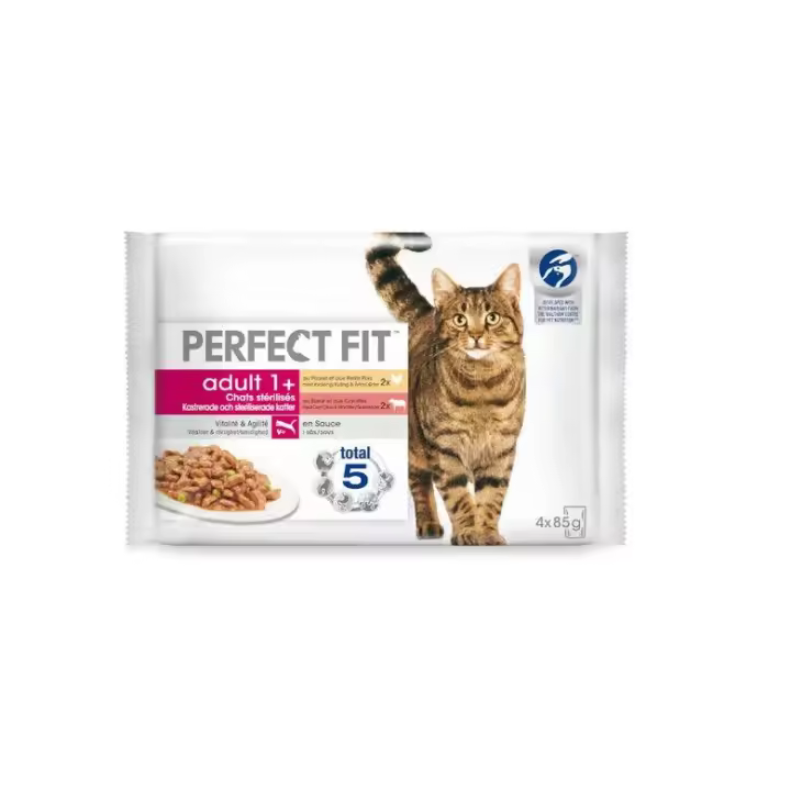 Perfect fit pollo con ternera 4x85 gr - 1