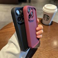 Funda De Teléfono De Silicona Mate Para iPhone 16 15 14 13 12 11 pro Max XS Max X XR 7 8 plus SE 2 Resistente a Golpes Y Choques Cubierta Completa Antisuciedad Anti-Resbaladizo - details 0