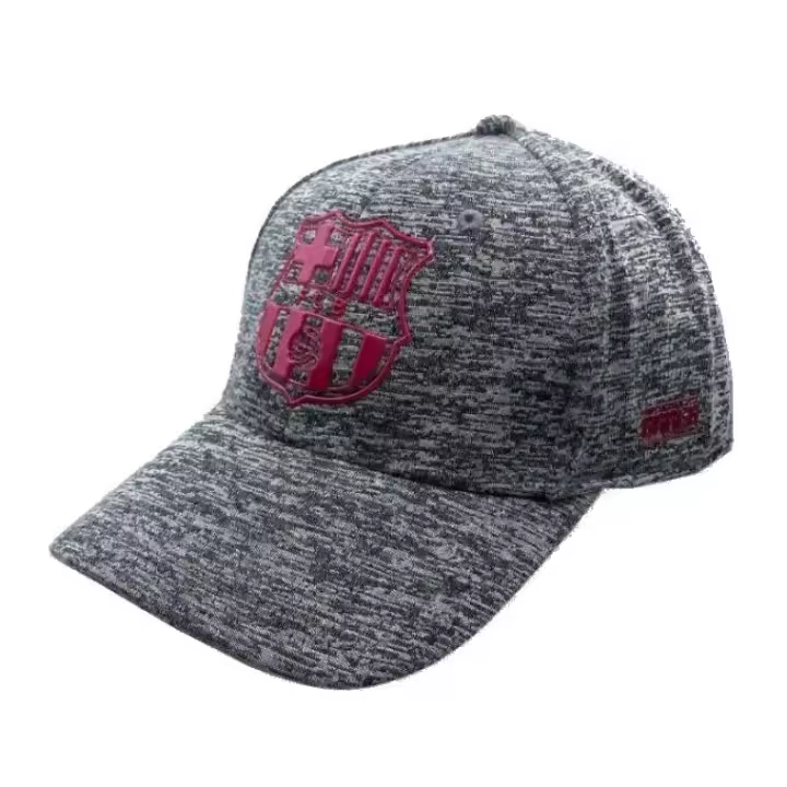FC Barcelona - Gorra Blend Woman - Gris - Licencia Oficial - Talla Adulto Ajustable - 1