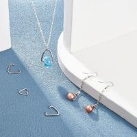 360pcs De Anillos Abiertos Triangulares En 6 Tamaños Colgantes Pendientes Conector De Cierre De Triángulo Para Joyería - details 2