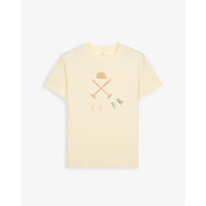 HARPER & NEYER - Camiseta Preppy color Vainilla Yellow de Harper & Neyer - 1