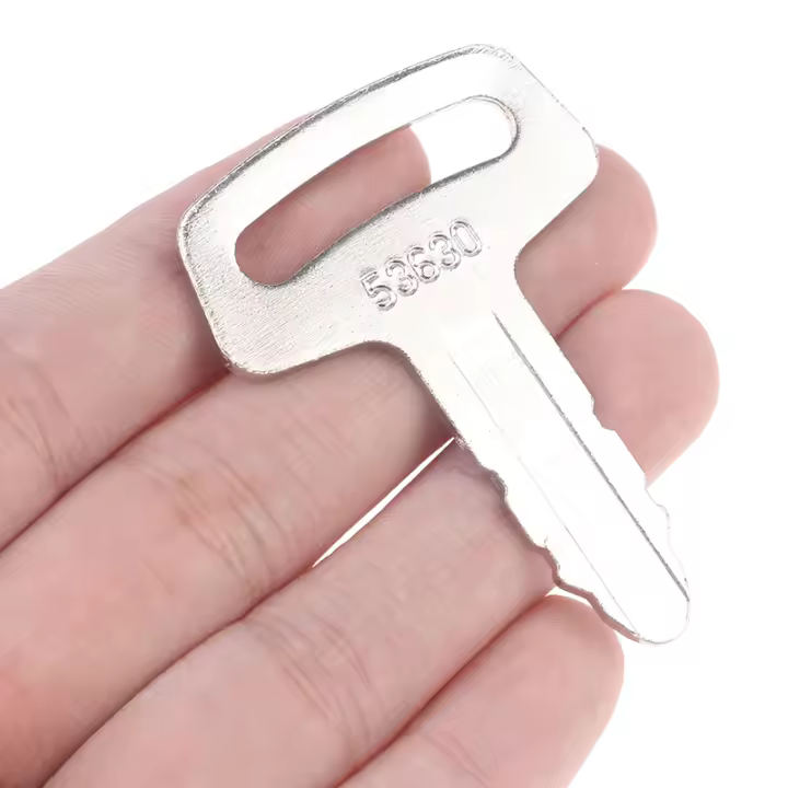 Llave De Ignición 1Pc 53630 Para Cargador De Ruedas Thomas Excavadora Kubota RC101-53630 Pieza De Repuesto De Herramientas De Jardín - 1