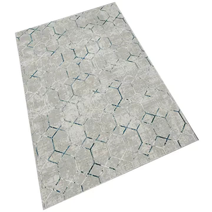 Alfombra de Poliester Estampada Wellhome 80x120cm Lavable a Máquina - 1