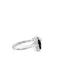 Anillo Erma original de Plata 925 con ónix, Pearl Y espinelos - details 1