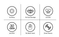 Lámpara De Arte De Uñas Recargable Con 48 LED Y Pantalla Digital Inteligente Secador De Uñas Para Salón Y Uso Doméstico Herramientas De Uñas - details 1