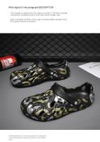 Zapatos De Moda Para Hombre Talla 47 Sandalias De Playa Casuales Con Agujeros Antideslizantes EVA Para Occasión Casual - details 3