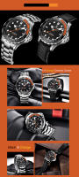 Reloj Mecánico Pagani Design 2025 Para Hombres Resistente Al Agua 100m NH35 Acero Romanos Sapphire Cristal Reloj De Pulsera De Lujo 007 - details 17