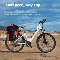 Bicicleta Electricos Adultos Trekking Eleglide T1 Step-Thru 27.5" con neumáticos CST, batería de bicicleta eléctrica 36v 13Ah, motor sin escobillas 250W, Shimano 7 velocidades, alcance máx 100km, resistente agua IPX4, carga máx 120kg, frenos disco doble - details 8