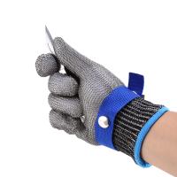 Guantes De Carnicero Resistente a Corte Y Afilado Con Malla De Acero Inoxidable Guantes De Algodón Resistente a Corte Para Trabajo En La Cocina - details 2