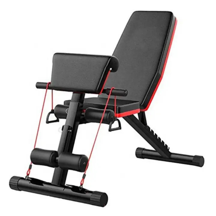 ALLINLIFE ABDOMINAL BENCH, ADJUSTABLE, MULTIFUNCTIONAL FOR MUSCULATION, HOME GYM - 1