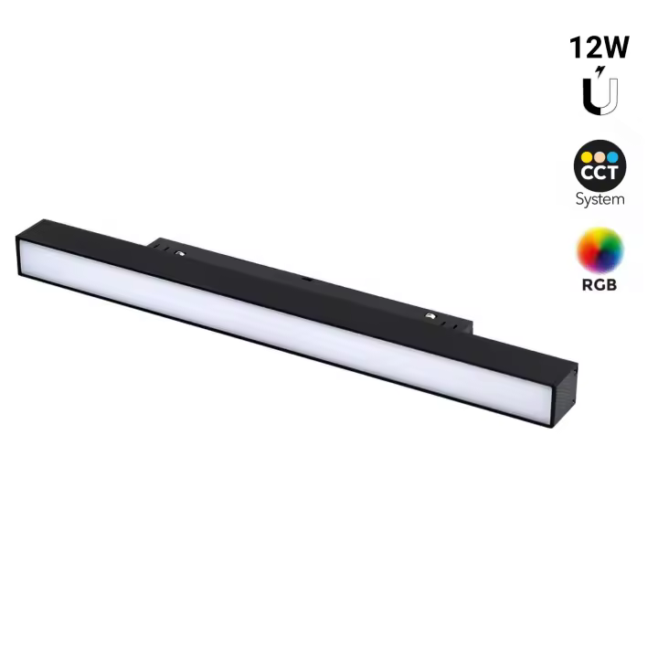BARCELONA LED - Mi Light Luminaria lineal opal para carril magnético RGB + CCT - 12W - Mi Light - 1