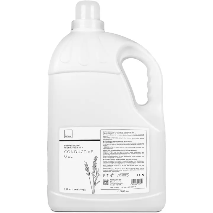 Gel conductor ultrasonido alta densidad 5L (ultrasonidos, electroterapia,etc) - 1