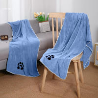 Toalla Para Mascotas De Microfibra Suave Fácil De Limpiar Secado Rápido Diseño Lindo Para Perros Y Gatos Productos De Limpieza Después Del Baño - details 7