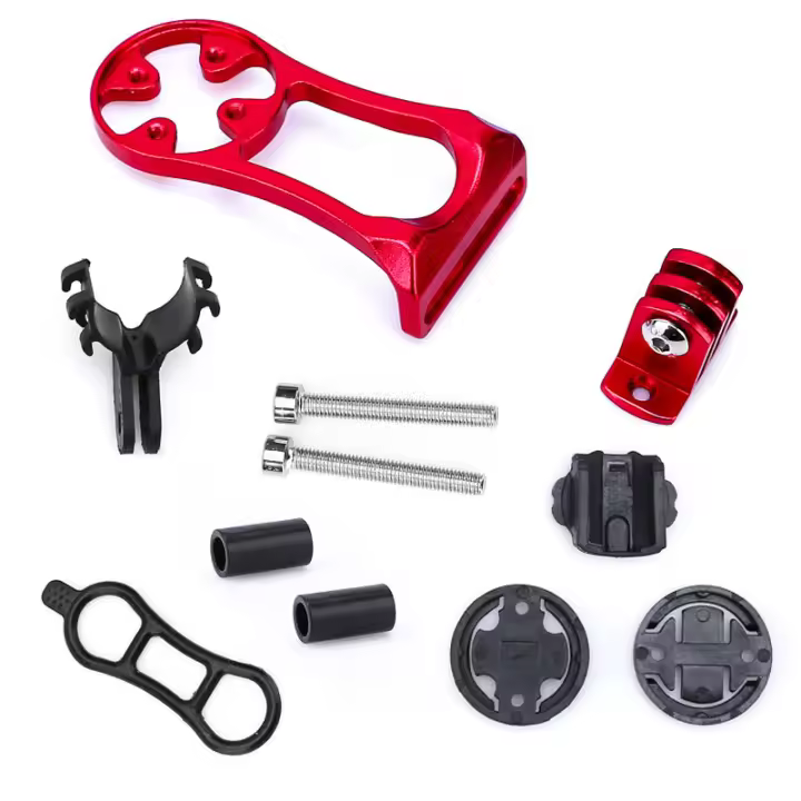 Soporte De Montaje Para Computadora De Bicicleta Compatible Con Garmin Edge Bryton Rider CatEye Bracket Montura De Manillar - 1