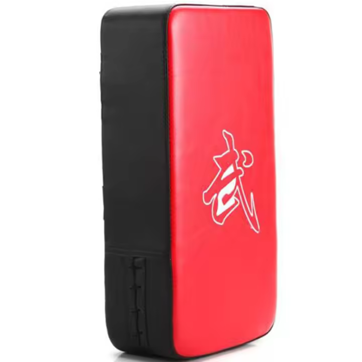 Músculo Sand Bag De Lona PU Para Entrenamiento De Boxeo Taekwondo Muay Thai Almohadillas De Mano Y Pie Color Rojo/Azul - 1