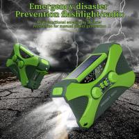 EUJAM Radio Solar 10000mAh AM/FM Tragbar Notfallradio Tragbar Kurbelradio Handkurbel Dynamo Wasserdicht Survival Radio con 3 Modos Taschenlampe Leselampe SOS Alarm para Camping Reisen Outdoor - details 0