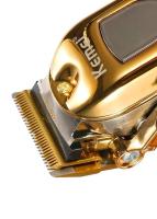 Cortador De Pelo Kemei KM-TX1 KM-2010 KM-1949 Profesional Recargable Para Hombres Corte De 0.5-10 Mm Acero Inoxidable Plata Y Oro - details 7