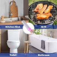 3PCS Limpieza De Piedra De Púmice Resistente Para Asiento De Inodoro Bañera Fregadero Eliminador De Cal Y Rostro De Azulejos Y Grout De Baño - details 3