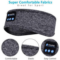 CincoGorro De Dormir Con Auriculares Inalámbricos Bluetooth 5.1 Esponja Elástica Deportiva Mascarilla De Ojos Set De Audio Para Descansar Y Música - details 3