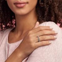 PANDORA Garden Anillo con diseño de Huese de la lucha con granos de Trigo de Plata, Comes con embalaje de Caja de Giano original. - details 0