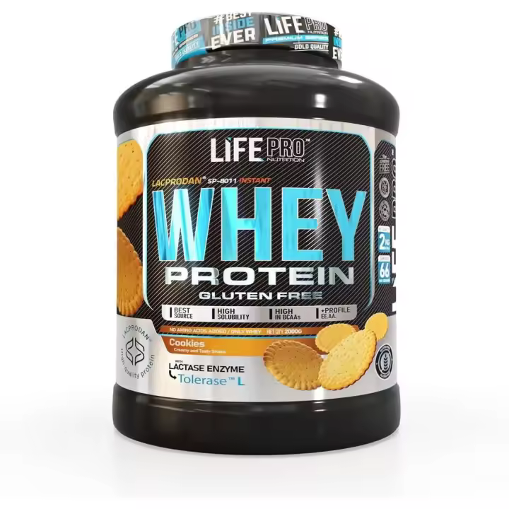 LIFEPRO Whey Protein 2 KG  Concentrado de Proteína  Crecimiento y Mantenimiento de Masa Muscular  Life Pro Nutrition - 1