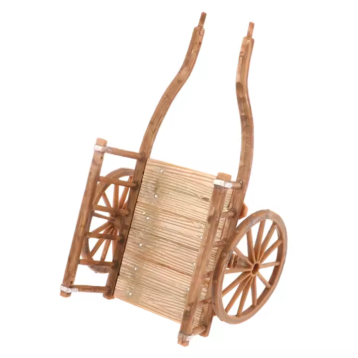 Miniatura De Carro Asambleable Para Casa De Muñecas Con Accesorios De Jardín Y Muebles Juguetes DIY De Simulación - 1