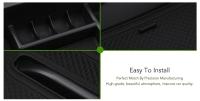 Organizador Central De Consola Con Almacenamiento Secundario Para Peugeot 3008 3008GT 2017 Armrest Interior ABS Para Estilización Del Coche - details 4