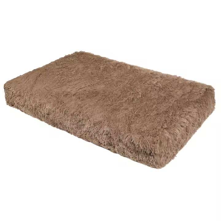 Cama Colchoneta para Perros Colchón MATTRESS PUFF con Pelo 100 x 65 x 8 cm - 1