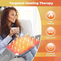 Almohadilla De Calor Eléctrica Multifuncional Para El Invierno Funda Calefactora Lavable Para Abdomen Espalda Cintura Alfombra Caliente Para Cama Sofá - details 4