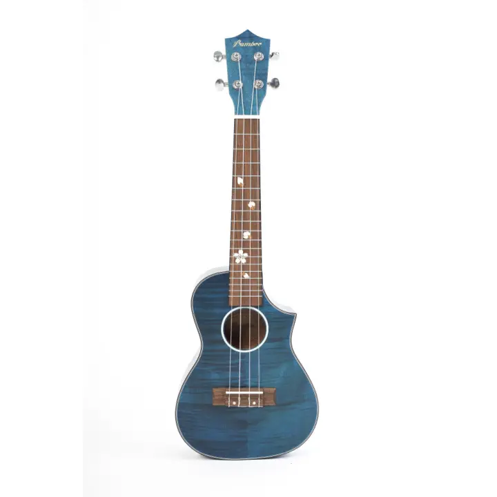 Ukelele Concert Bamboo BU23-BL Tiger Okume - 1