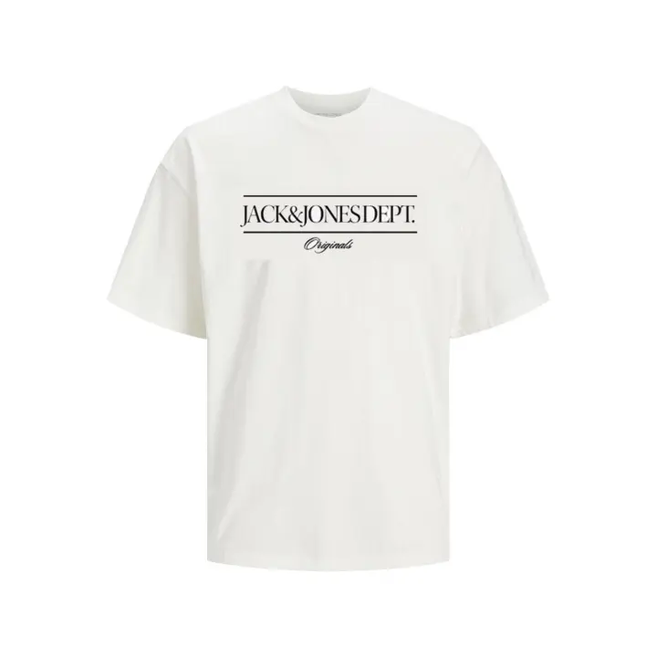 Camiseta Jack & Jones Hombre Mod Jorkean Moda Casual Informal Logo Estampado Ref 254303 - 1