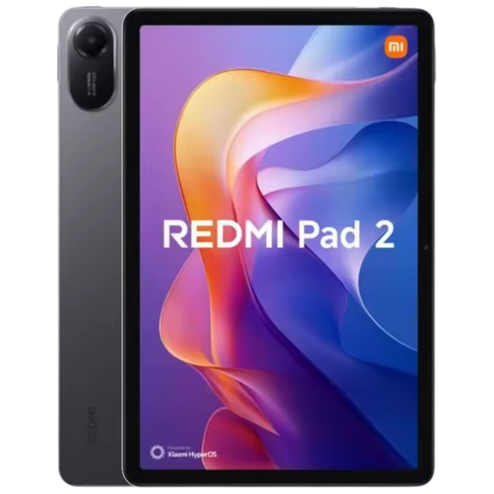 XIAOMI Redmi Pad 2, Tableta, WiFi, 11 Pulgadas, 2,5 K, Pantalla Crystal Clear Advanced Helio G100-Ultra Masiva, batería de 9000 mAh, versión WiFi (Gris), ersión Europea, Original - 1