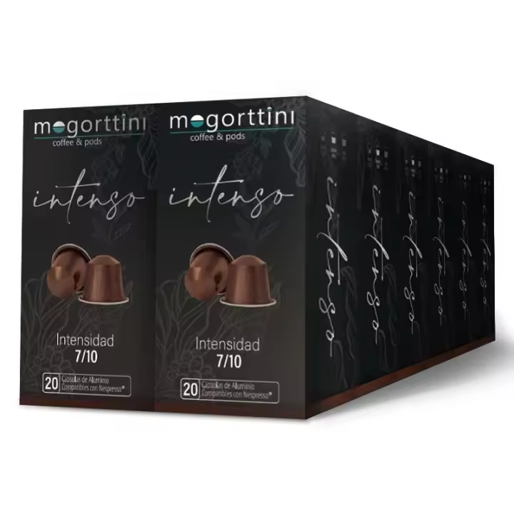 Café Intenso Mogorttini 240 Cápsulas compatibles Nespresso en aluminio 8436583660591 - 1