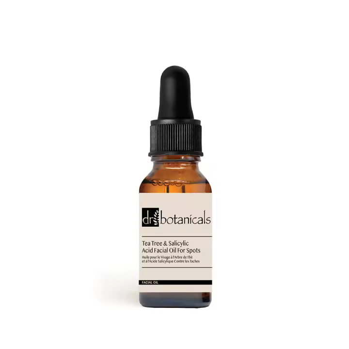 Dr Botanicals Aceite Facial para Manchas Árbol del Té y Ácido Salicílico - 1